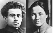Antonio Gramsci and wife Julia Schucht